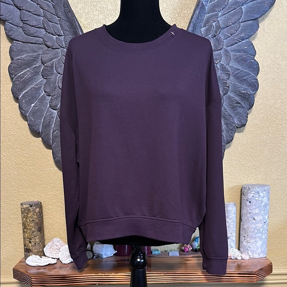 MPG Deep Purple Crew Neck Sweater
